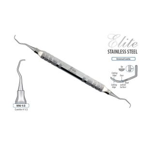 CURETTE ELITE SILVER GRACEY RIGID # 1/2