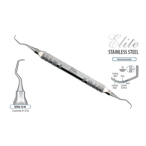 CURETTE ELITE SILVER GRACEY RIGID # 5/6