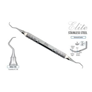 CURETTE ELITE SILVER GRACEY RIGID # 7/8