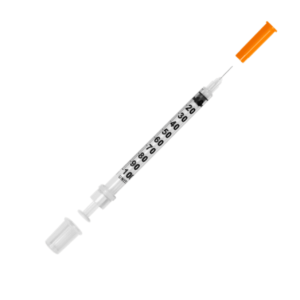 mVet Insulin Syringe: U-40, 1.0cc, 29ga, Each