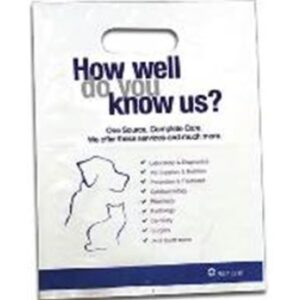 Prescription Tote Bags: 9" x12", 100 Count
