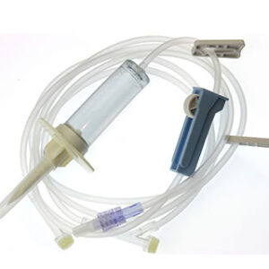 Pivetal IV Administration Set: Series A 103" (15 Drops/ml) Series A, 2 Standard Injection Sites