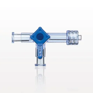 IV Set with 3-Way Stopcock: Male Spin Luer Lock, 2 Female Luer Lock