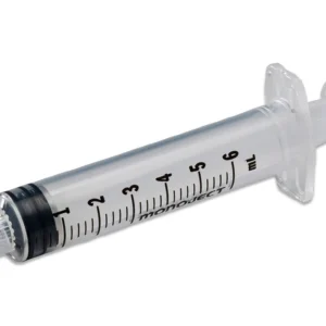 Monoject Syringe (Soft Pack): Sterile, 6ml, Luer Lock, 100 Count