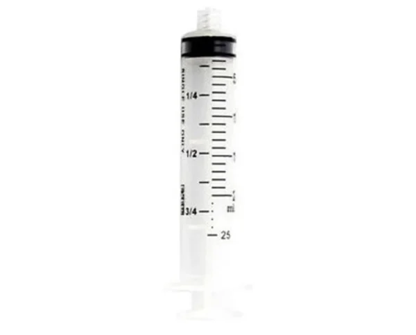 Syringe: 20-25ml, Luer Lock, 50 Count
