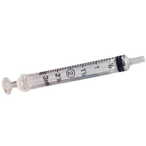 Syringe  Luer Slip: 3m, 100 Count