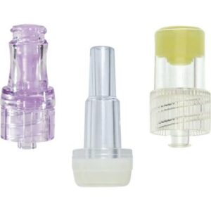 Pivetal Male Adapter Plugs: Standard Reseal, Luer Lock, 1/Pkg