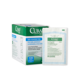 Curad Non-Adherent Pad: 2" x 3", 100 Count