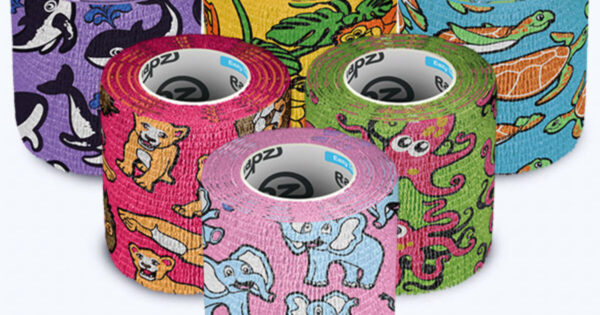 Rapz Eazy Tear Natural World Cohesive Bandage Variety Packs 3" x 5-1/2 yd Includes Multiple Items