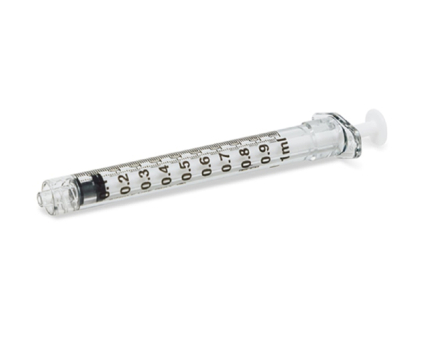 TB Syringe (Soft Pack): Sterile, 1ml, Luer Slip, 100 Count