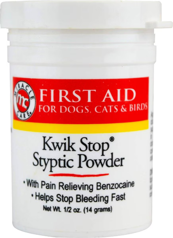Kwik Stop Styptic Powder: 42g