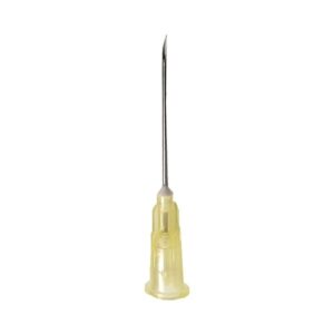 Needle with Plastic Hub: 20g x 1", 100 Count