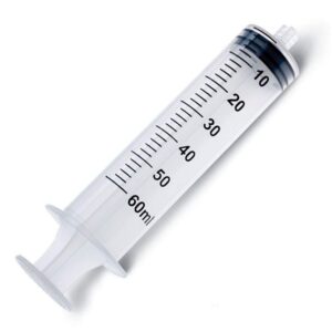 Monoject Sterile Syringe: Luer Lock, 60ml, 20 Count