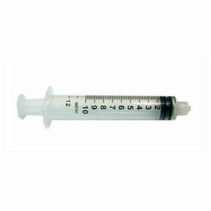 Syringe: 10-12ml, Luer Lock, 100 Count