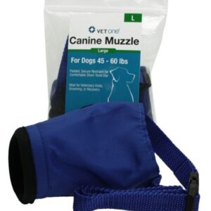 Nylon Padded Canine Muzzle, Large
