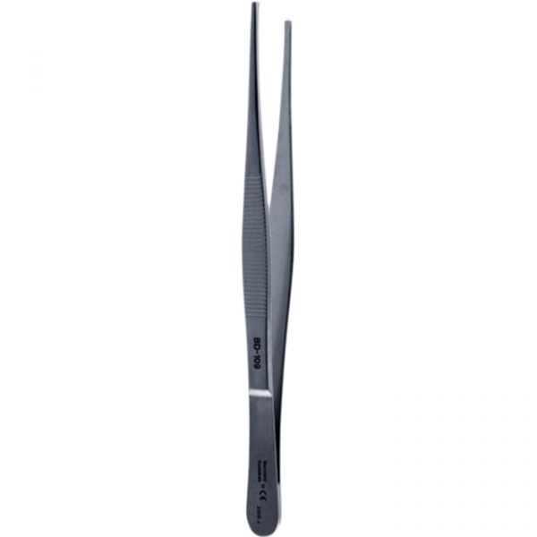 TISSUE FORCEPS, 1X2 TEETH, 16 CM