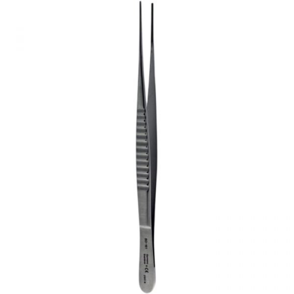 FORCEPS DE BAKEY, STRAIGHT, 1,6 MM, 18 CM