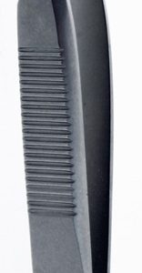 MICRO FORCEPS, ANGLED, 0,3 MM, 11 CM