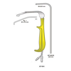 Fibre Optic Replacement for Breast Retractor