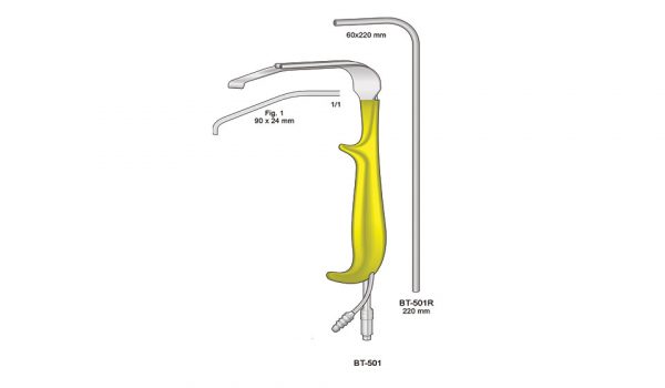 Fibre Optic Replacement for Breast Retractor