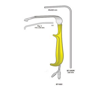 Fibre Optic Replacement for Breast Retractor