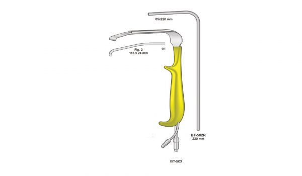 Fibre Optic Replacement for Breast Retractor