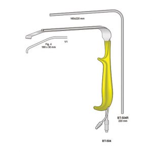 Fibre Optic Replacement for Breast Retractor