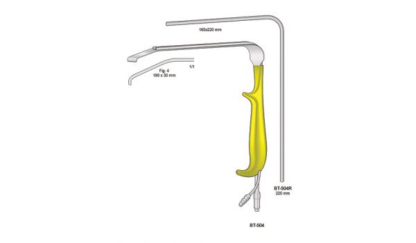 Fibre Optic Replacement for Breast Retractor