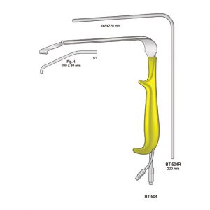 Fibre Optic Replacement for Breast Retractor