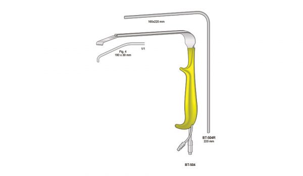 Fibre Optic Replacement for Breast Retractor