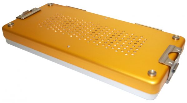 NEW YELLOW CONTAINER COMPLETE, MM 300X140X40