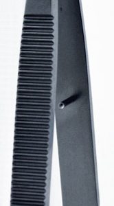 MICRO SCISSORS, STRAIGHT, SERRATED, 16 CM