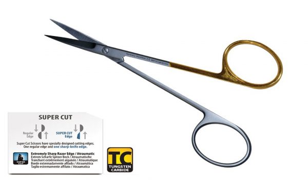 SCISSORS IRIS SUPER CUT STRAIGHT 110MM - Image 3