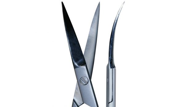 SCISSORS IRIS SHARP CURVED 110MM - Image 2