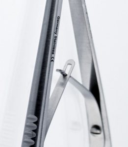 BONE CUTTING FORCEPS LEMPERT, CURVED, 19 CM