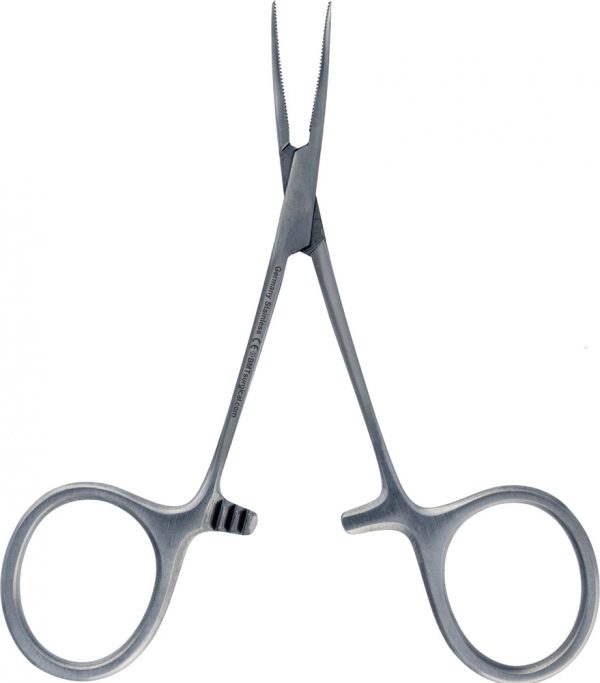 HAEMOSTATIC FORCEPS HARTMANN, STRAIGHT, 9,5 CM