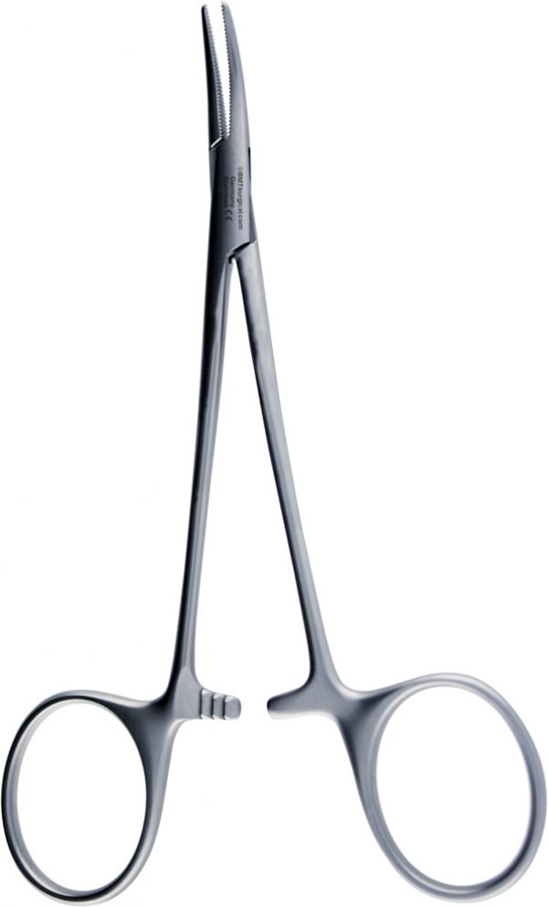 HAEMOSTATIC FORCEPS HALSTED-MOSQUITO, CURVED, 12 CM