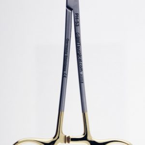 NEEDLE HOLDER, STRAIGHT, TC, 12 CM