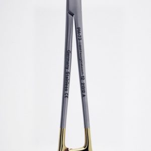 NEEDLE HOLDER HALSEY, TC, 13 CM