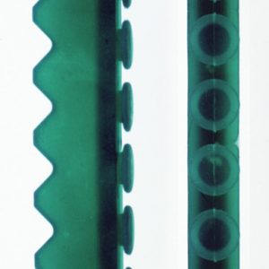 SILICONE RACKS FOR TRAY, GREEN, 130 MM