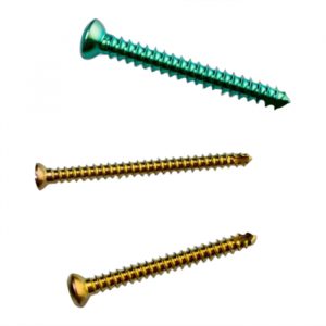 TITANIUM CORTICAL SCREW  ( CRUCIFORM HEAD , SELF TAPPING )